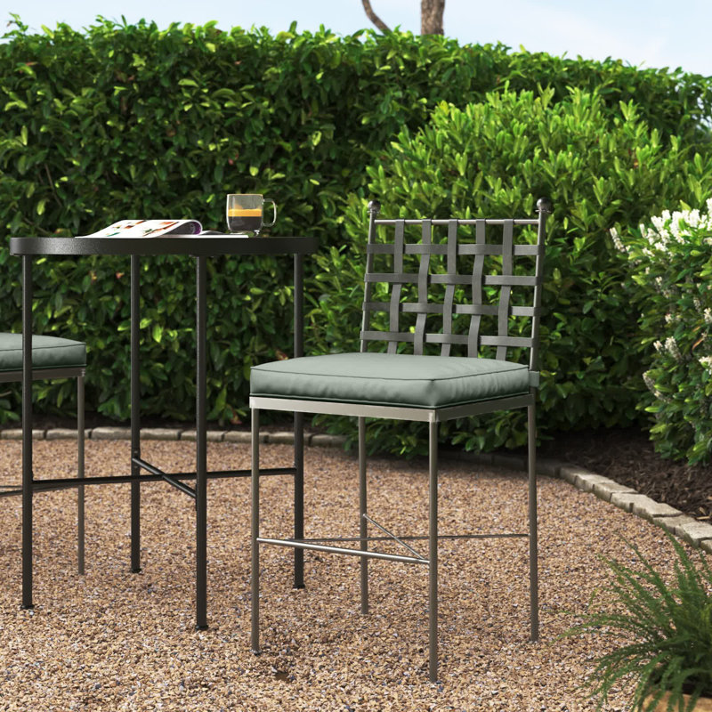 Birch Lane™ Lucier 32" Patio Bar Stool & Reviews Wayfair